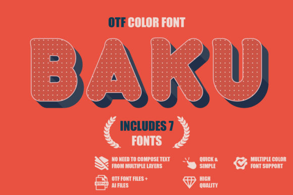 Baku: Bold, Modern Typography for Impactful Design