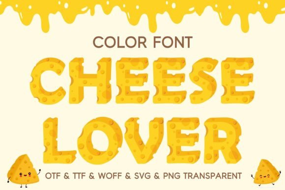 Cheese Lover: Add Playful Texture to Your Typography