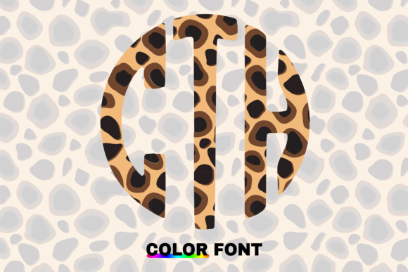 Cheetah Circle: Unleashing Playful Typography in Modern Design