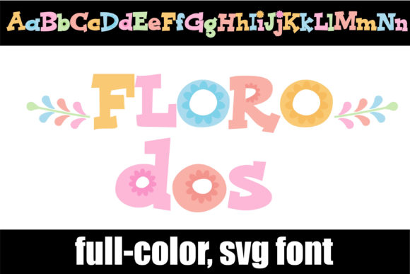 Floro Dos: Elevating Design with Pastel Typography