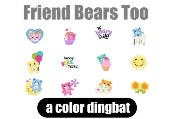 Friend Bears Too: Elevate Your Design Projects with Dingbat Fonts