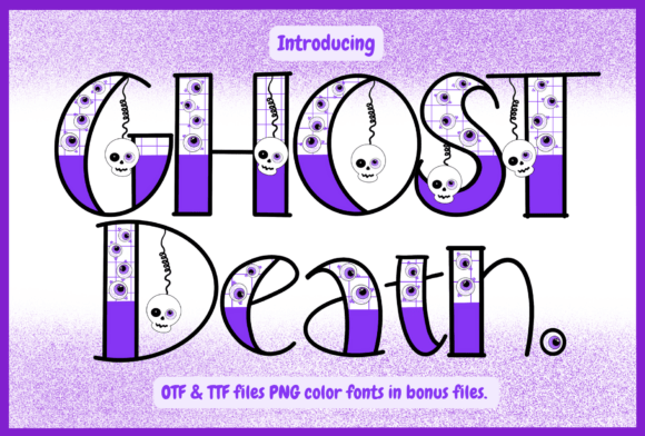 Ghostdeath Font: Where Eerie Charm Meets Playful Typography