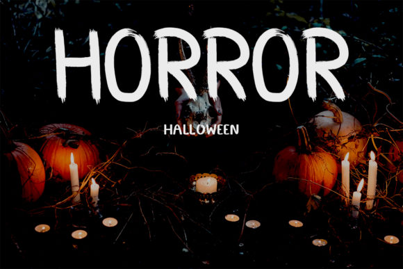 Horror: A Spooky Color Font for Bold Design
