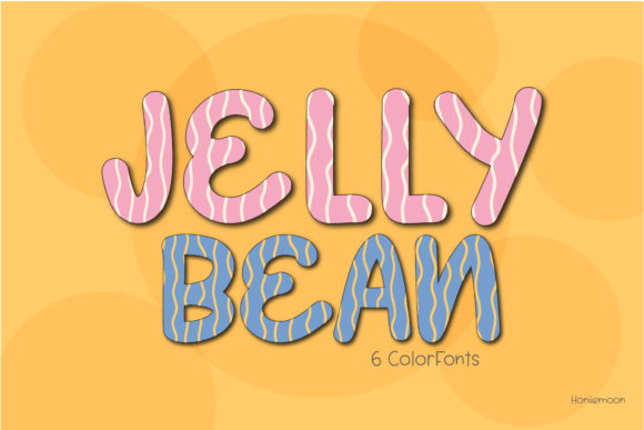 Jellybean: A Playful Font for Vibrant Design Projects