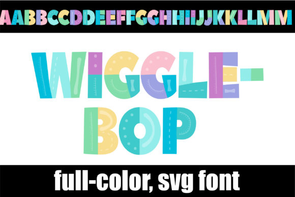 Wigglebop: A Color Font for Dynamic Visual Communication